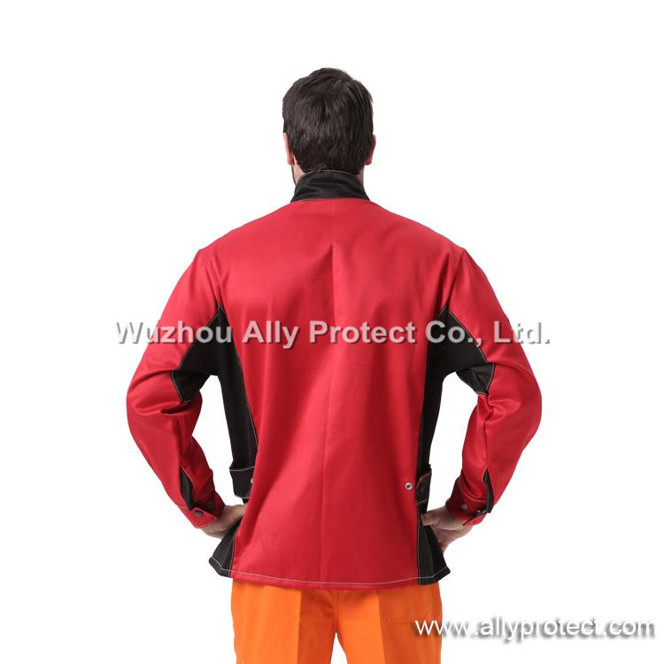 AP-6850 Red & Black FR Welding Jacket